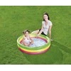 BESTWAY pripučiamas baseinas 102cm x 25cm, 51104