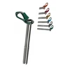 Blue Ice Mėlyna Ice Mėlyna Ice Mėlyna Ice Aero Ice Screw 22 cm žalias (žalias)