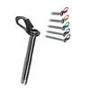 Blue Ice Mėlyna Ice Mėlyna Ice Mėlyna Ice Aero Lite Ice Screw 19cm pilka (pilka)