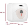 Ariston elektrinis vandens šildytuvas 15 l, 1,2 kW, montuojamas virš praustuvo, Dune RS 3100854