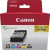 Canon PGI-580/CLI-581 (2078C007) Rašalinių kasečių komplektas, PGBK/BK/C/M/Y