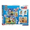 Clementoni Dėlionė Paw Patrol Edukit 4in1