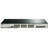 Šakotuvas D-Link | Sukraunamas išmanusis valdomas jungiklis su 10G įkėlimo nuorodomis | DGS-1510-28X/E | Tvarkoma L2 | Montuojamas ant stovo | Gigabit Ethernet (vario) jungtys kiekis 24