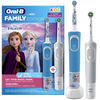 Dantų šepetėlis Oral-B Gyvybingumas vaikams D100 Žvaigždžių karai + D103 Raudona