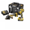 DEWALT įrankių rinkinys DCK2020P2T (DCD791 + DCG405), 18V, 2x5.0Ah, TSTAK lagaminas
