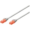 DIGITUS DK-1612-100 Premium CAT 6 UTP patch kabelis Ilgis 10.0m Spalvotas pilkas