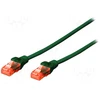 Digitus Pechcord U-UTP, Cat6, LSZH, 2m, žalias (KV-1617-020 / G)