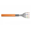 Assmann Electronic DIGITUS Montavimo kabelis kat.7 S/FTP Dca vientisas laidas AWG 23/1 LSOH 50m oranžinis folija