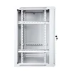 Pakabinama sieninė tinklo spinta DIGITUS DN-W19 15U/600, 600x600 mm pilka, RAL 7035