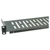 EFB lentyna 19" EFB-Elektronik spintelei 250mm, 1U, perforuota, juoda