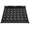 EXTRALINK fiksuota lentyna 800 mm gylio spintelei 19 colių 500 mmx 1U juodas