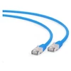 GEMBIRD PP6A-LSZHCU-B-0,5M Gembird patchcord RJ45, kat. 6A,SFTP, LSZH, 0,5m, mėlynas