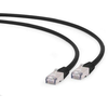 GEMBIRD PP6A-LSZHCU-BK-0,5M Gembird patchcord RJ45, kat. 6A,SFTP, LSZH, 0,5m, juodas