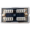 GEMBIRD NCA-LSAS6-01 Gembird RJ45/RJ45 in-line jungtis cat.6, LSA (Krone), FTP, ekranuotas, sidabrinis