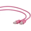 GEMBIRD PP12-0.5M/RO Gembird patchcord RJ45, cat.5e, UTP, 0.5m, rožinė