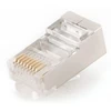 GEMBIRD PLUG3UP6/10 Gembird modulinis LAN kištukas 6u auksiniu dengtas - komplekte 10 vnt., kietieji laidai