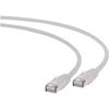 GEMBIRD PP6A-LSZHCU-2M Gembird patchcord RJ45, kat. 6A, SFTP, LSZH, 2m, pilka