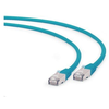 GEMBIRD PP6A-LSZHCU-G-1M Gembird patchcord RJ45, kat. 6A,SFTP, LSZH, 1m, žalias