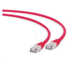 GEMBIRD PP6A-LSZHCU-R-0,5M Gembird patchcord RJ45, kat. 6A,SFTP, LSZH, 0,5m, raudona