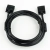 GEMBIRD CC-PPVGAX-6B Gembird Premium VGA-Ext. HD15m/HD15f dvigubai ekranuotas su 2 feritu, 6ft cbl, juodas