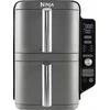 Karšto oro gruzdintuvė Ninja Double Stack XL, 2 lygių, 9,5 l, SL400EU, Tamsiai pilka