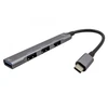 I-TEC USB-C metalinis HUB 1x USB 3.0 3x USB 2.0 be maitinimo adapterio