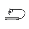 I-TEC USB-A/USB-C 4 prievadų HUB/1X USB-C 3.1+3X USB 2.0
