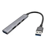 I-TEC USB 3.0 metalinis HUB 1x USB 3.0 3x USB 2.0 be maitinimo adapterio