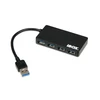 IBOX IUH3F56 HUB USB 3.0 Juodas 4-PORTS SLIM
