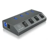 Icy Box 4 IB-HUB1405C Uosto centras USB 3.0