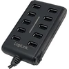 HUB USB LogiLink 10x USB-A 2.0 (UA0125)