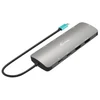 I-tec USB-C Metal Nano 2x HDMI LAN maitinimo tiekimas 100W