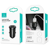 USAMS automobilinis įkroviklis 2xUSB 2.4A Mini juodas CC114TC01 (US-CC114)