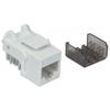 Intellinet 513791 Modulis Keystone RJ45 UTP Cat6a 10GbE, Punch-Down, balta