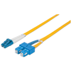 Intellinet Network Solutions LC optinis kabelis - SC 3m geltonasis (472050)