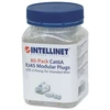 Intellinet 790666 laido jungtis RJ45 Permatomas