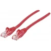 INTELLINET UTP LAN Cat6, kabelis, pleistras, 0,5m, raudonas, 342131