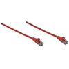 INTELLINET UTP LAN Cat6, kabelis, pleistras, 1.0m, raudonas, 342148