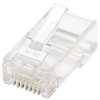 INTELLINET moduliniai kištukai RJ45 lanksčiam UTP 8P8C, Cat 6, 100 vnt.