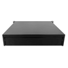 Intellinet 715829 2U stalčius 19" stelažų spintelėms, Rakinama, 466mm, Juoda
