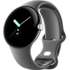 Išmanusis laikrodis Google Pixel Watch WiFi (41mm, 32 GB), Sidabrinės spalvos apvadas su pilkos spalvos silikoniniu dirželiu