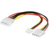 Akyga Oem Molex maitinimo laidas mini-Molex + Molex - 15cm