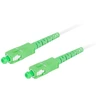 LANBERG šviesolaidinis patchcord SM SC/APC-SC/APC simplex 5m LSZH g657a2 3.0mm baltas