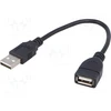 Adapteris Akyga AK-USB-23 iš USB į OTG 0.15M juodas