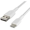 Belkin CAB002bt3MWH Boost Charge™ USB-A arba USB-C su 3m balta