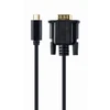 GEMBIRD USB-C į VGA-M adapteris 2m juodas blisteryje