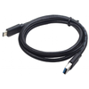 Laidas GEMBIRD USB 3.0 type C(AM/CM) 0.1m, juodas