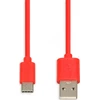 IBOX IKUMTCR I-BOX USB TYPE-C CABLE 2A Raudonas 1m