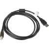 LANBERG CA-USBK-11CC-0018-BK kabelis USB 2.0 mini AM-BM5P su feritu 1,8 m