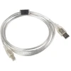 LANBERG CA-USBA-12CC-0030-TR kabelis USB 2.0 AM-BM su fermatomu 3m